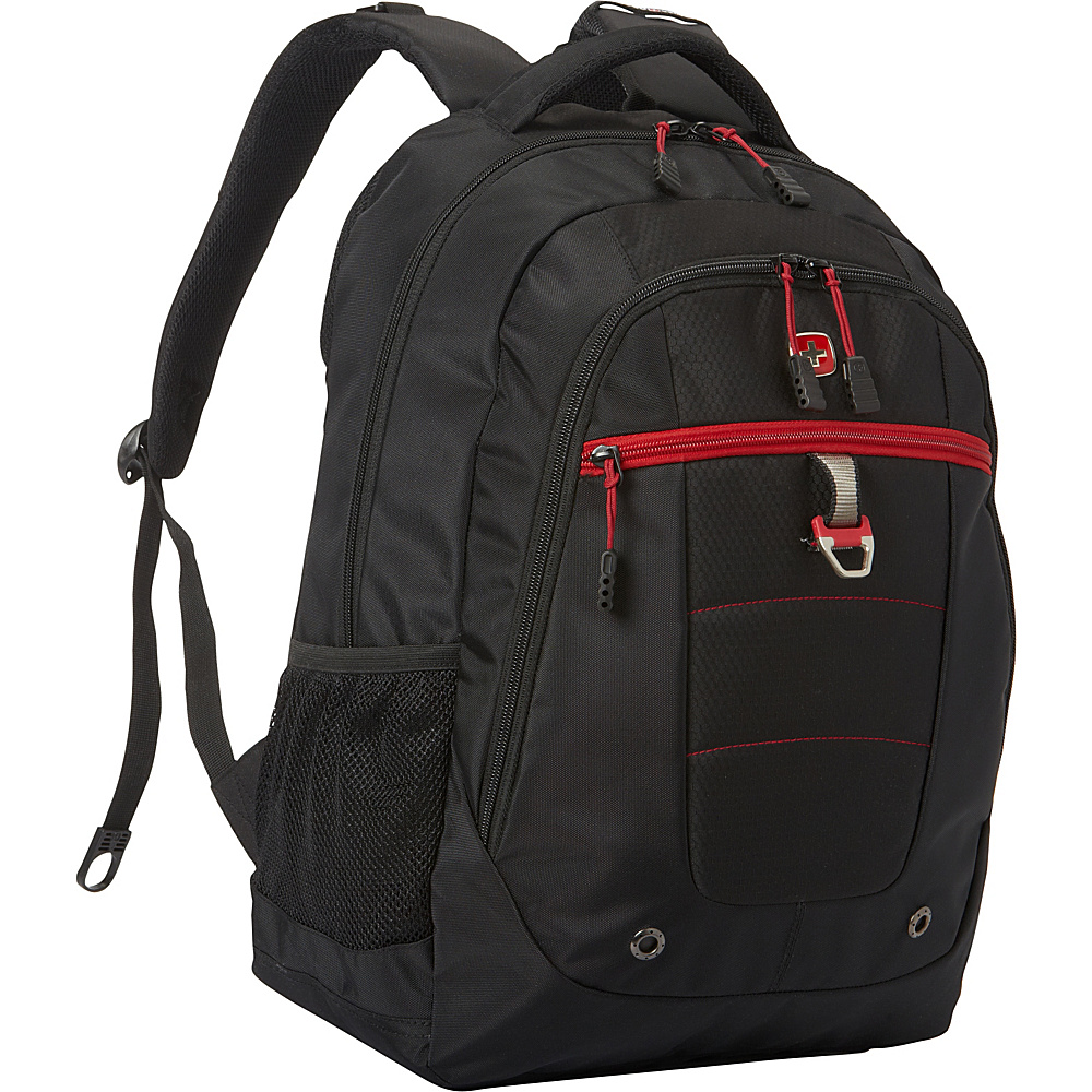 SwissGear Travel Gear 18.5 Backpack Exclusive Black Red Course SwissGear Travel Gear Business Laptop Backpacks