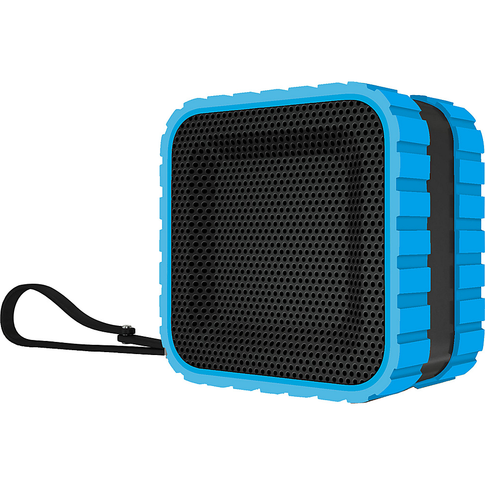 Coleman SoundTrail Cube Water Resistant Bluetooth Speaker Blue Coleman Headphones Speakers