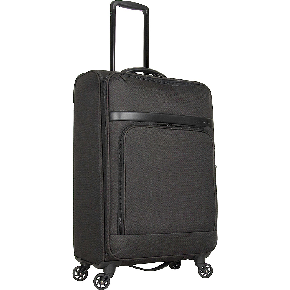 Ben Sherman Luggage York Collection 24 Upright Luggage Dark Forest Herringbone Ben Sherman Luggage Softside Checked