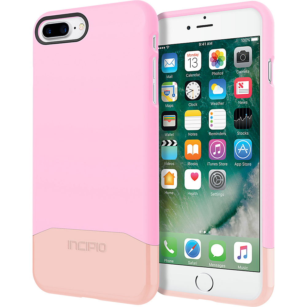 Incipio Edge Chrome for iPhone 7 Plus Pink Rose Gold Incipio Electronic Cases