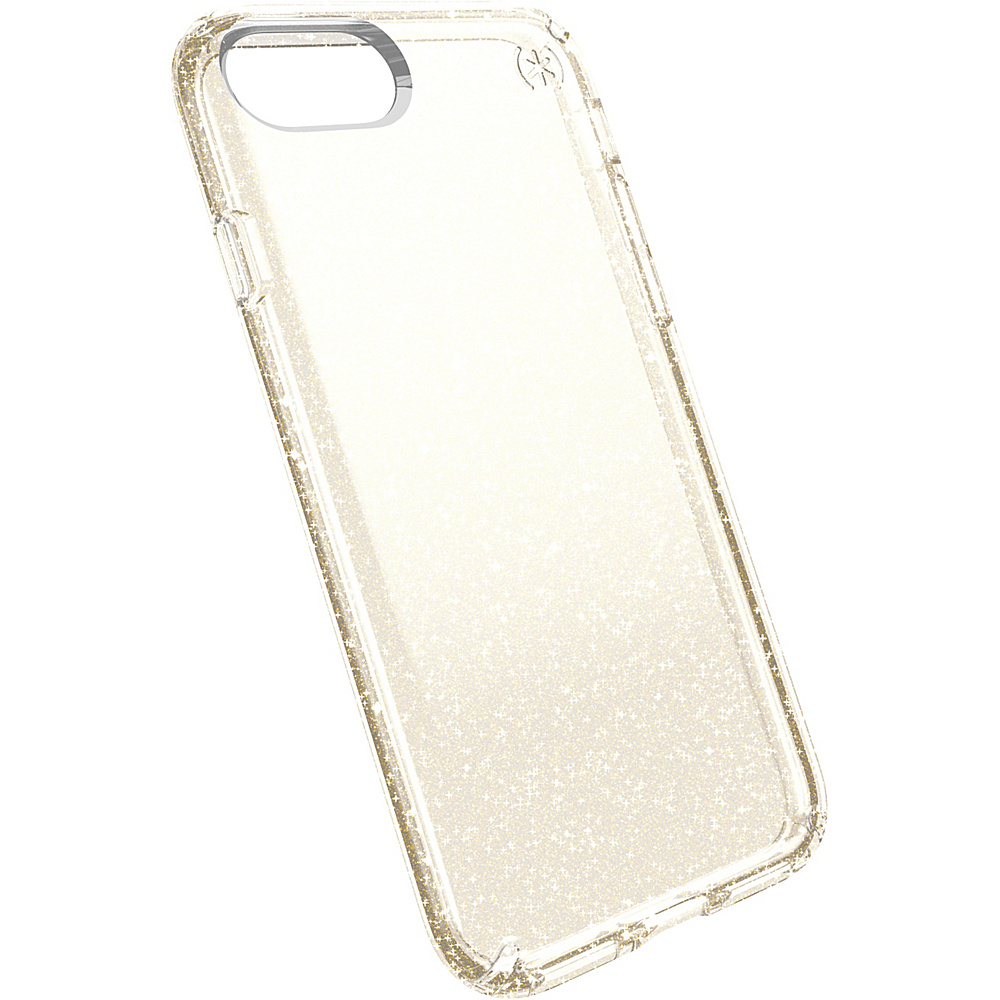 Speck iPhone 7 Presidio Clear GLITTER Gold Clear Speck Electronic Cases