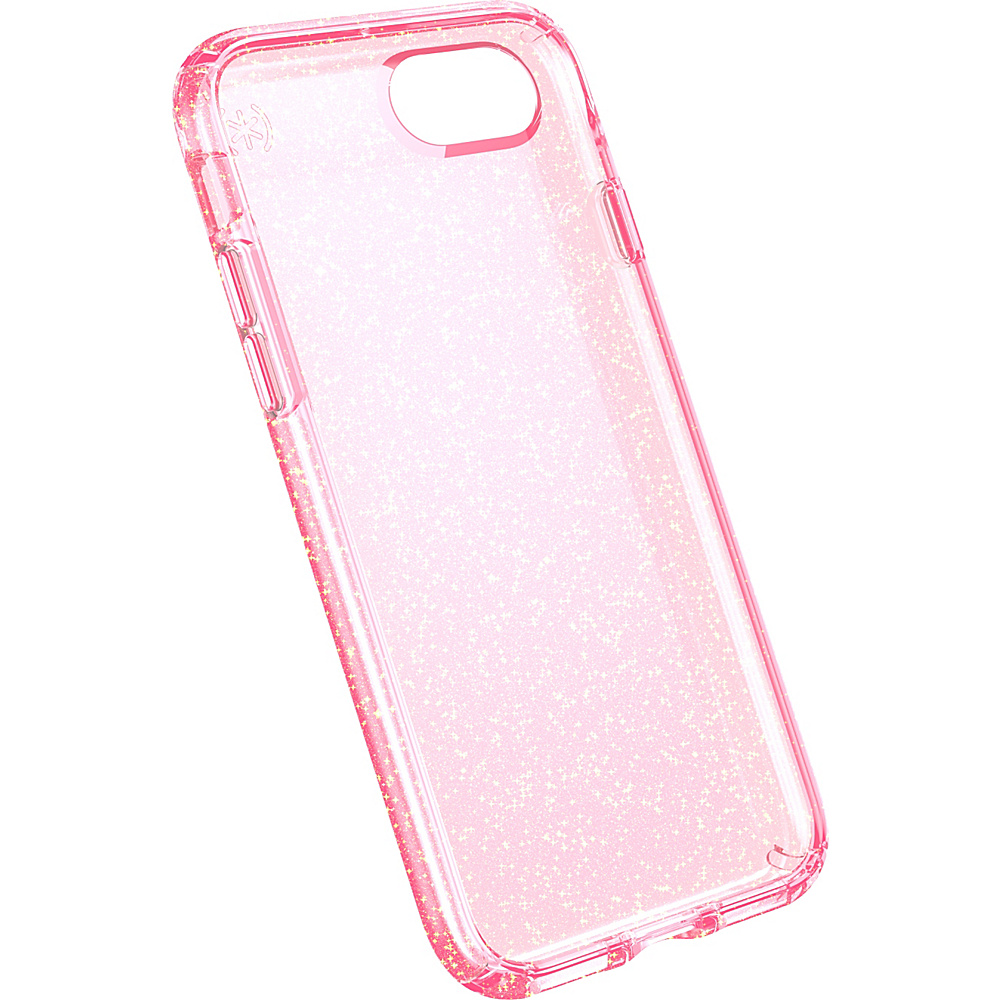 Speck iPhone 7 Presidio Clear GLITTER Pink Gold Speck Electronic Cases