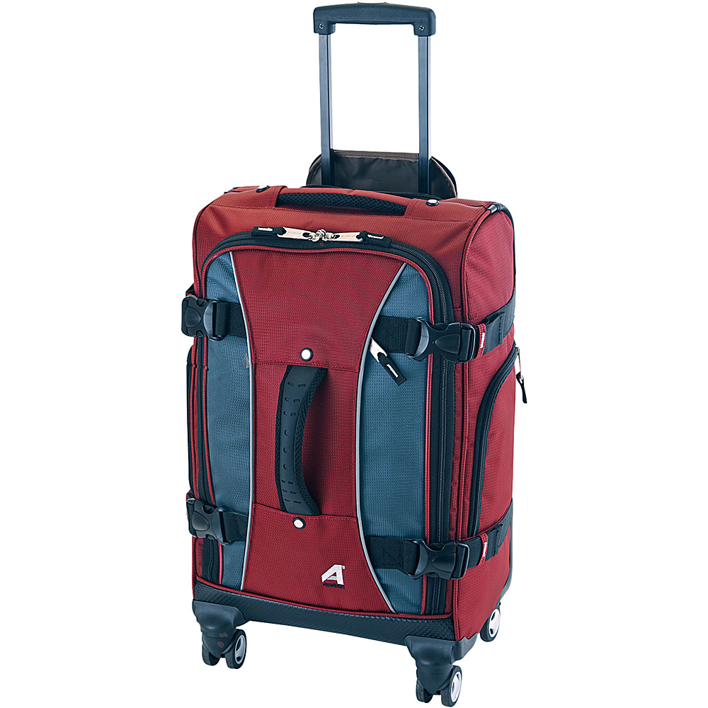 Athalon 26 Hybrid Spinner Luggage Berry Gray Athalon Rolling Duffels