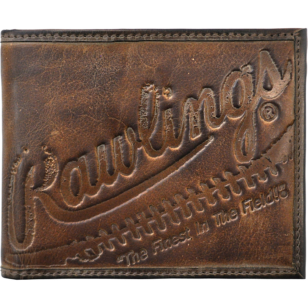 Rawlings Fielder s Choice Bifold Wallet Glove Brown Rawlings Men s Wallets