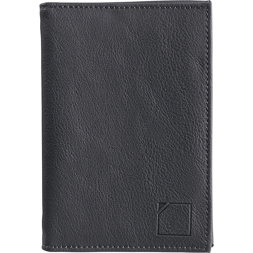 Lewis N. Clark RFID Leather Passport Case Black Lewis N. Clark Travel Wallets