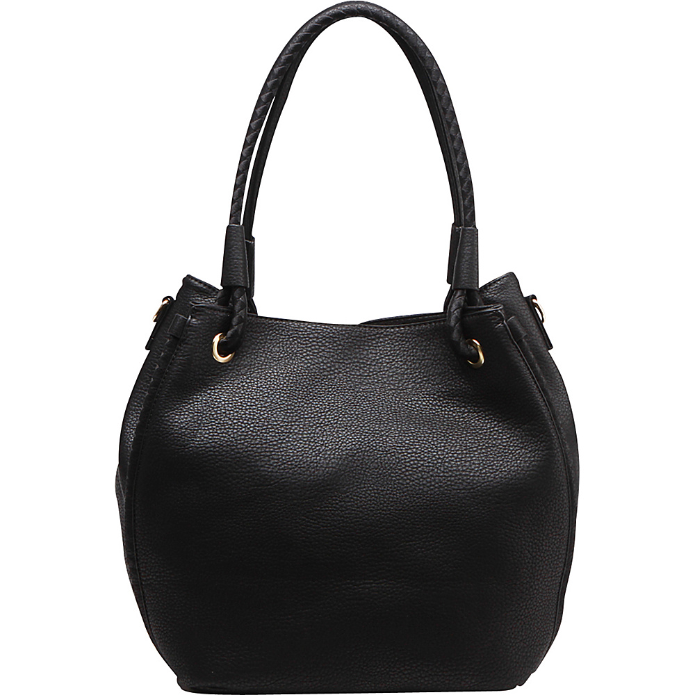 MKF Collection Nina Shoulder Handbag Black MKF Collection Manmade Handbags