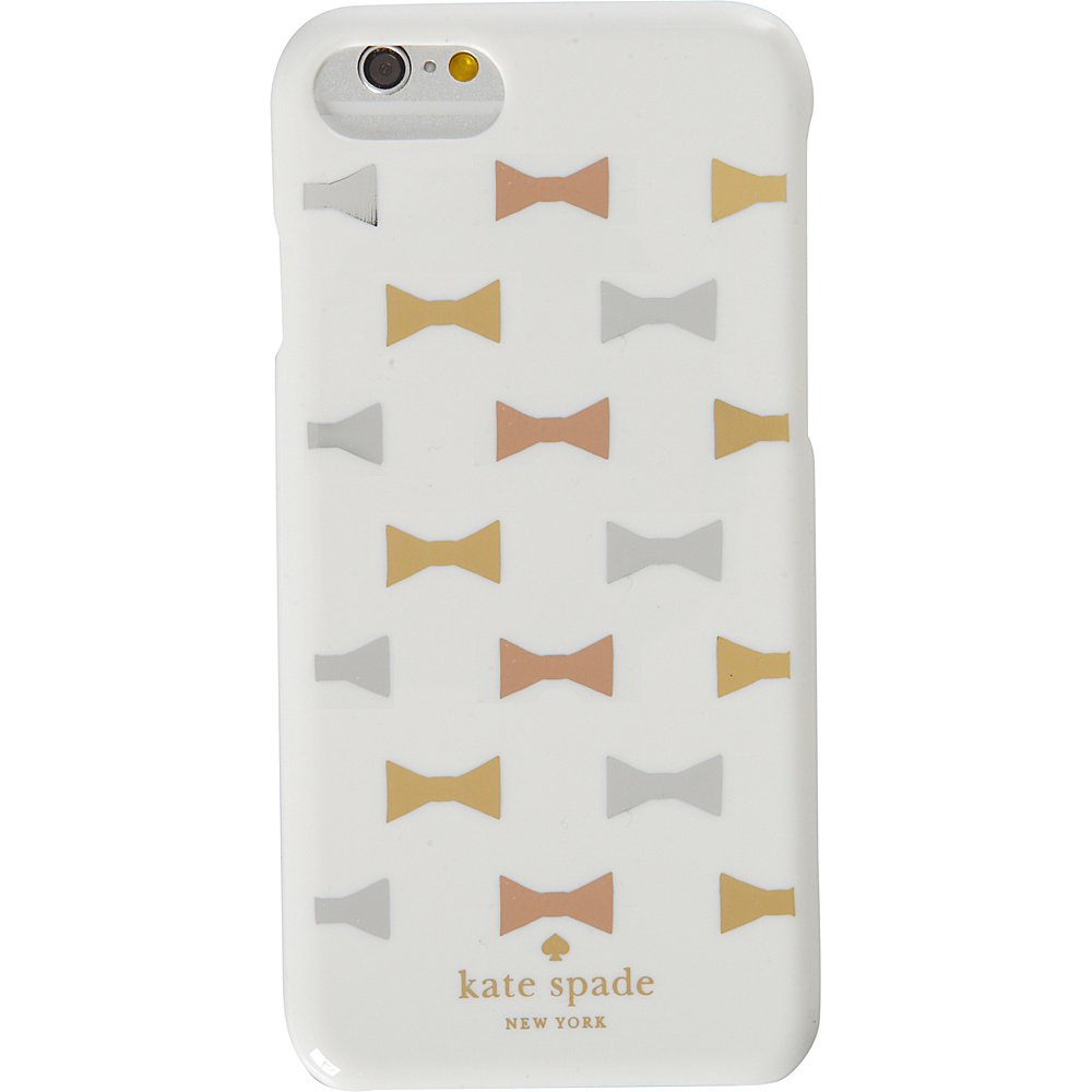 kate spade new york Bow Tie iPhone 7 Case Cream Multi kate spade new york Electronic Cases