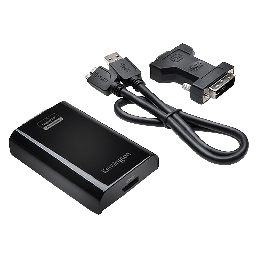 Kensington USB 3.0 Multi Display Adapter Black Kensington Electronic Accessories