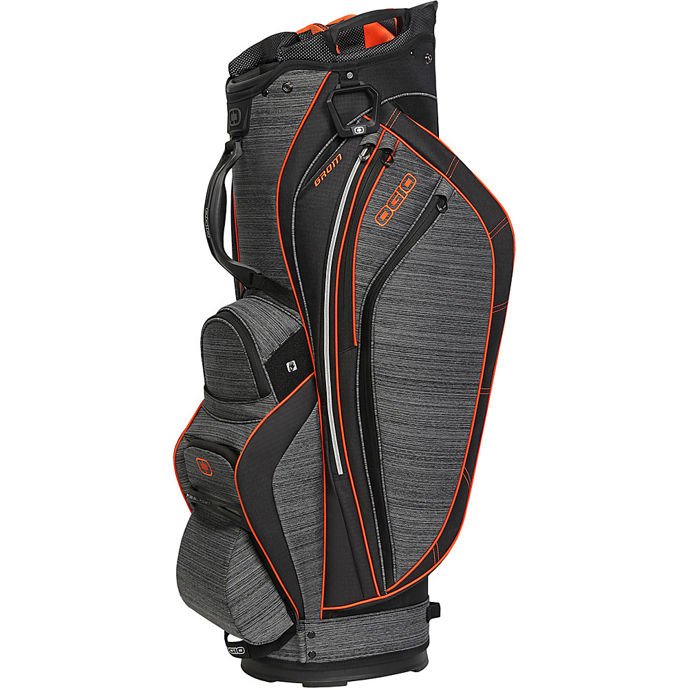 OGIO Grom Cart Bag Gray Noise Burst OGIO Golf Bags