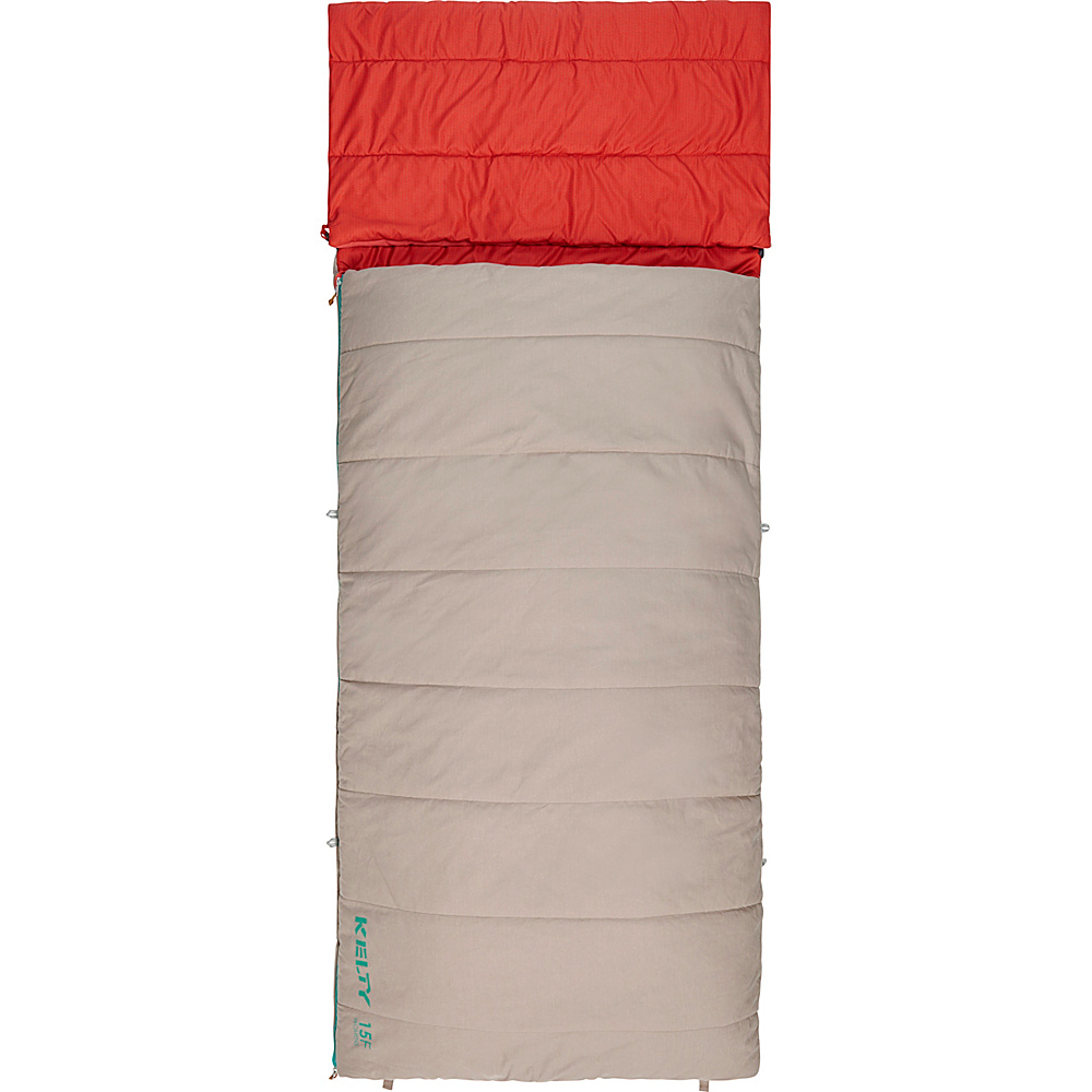 Kelty Womens Revival 15 Cloudloft Sleeping Bag Tan Kelty Outdoor Accessories