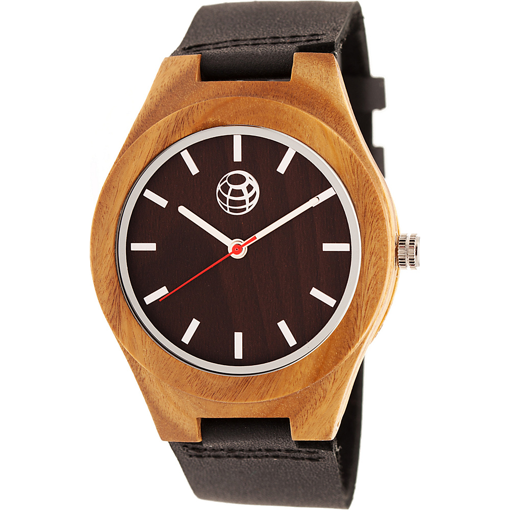 Earth Wood Aztec Unisex Watch Light Brown Earth Wood Watches