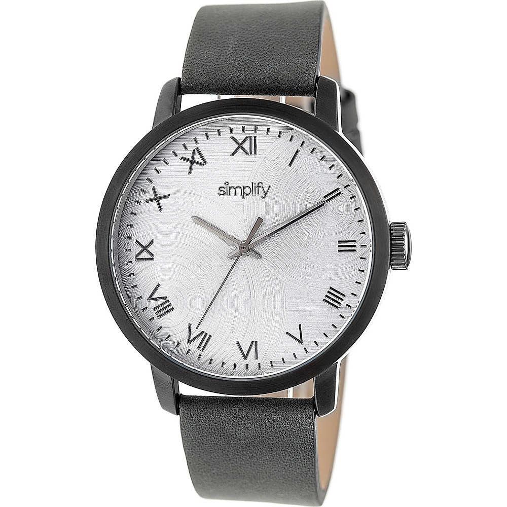 Simplify The 4200 Unisex Watch Charcoal Simplify Watches