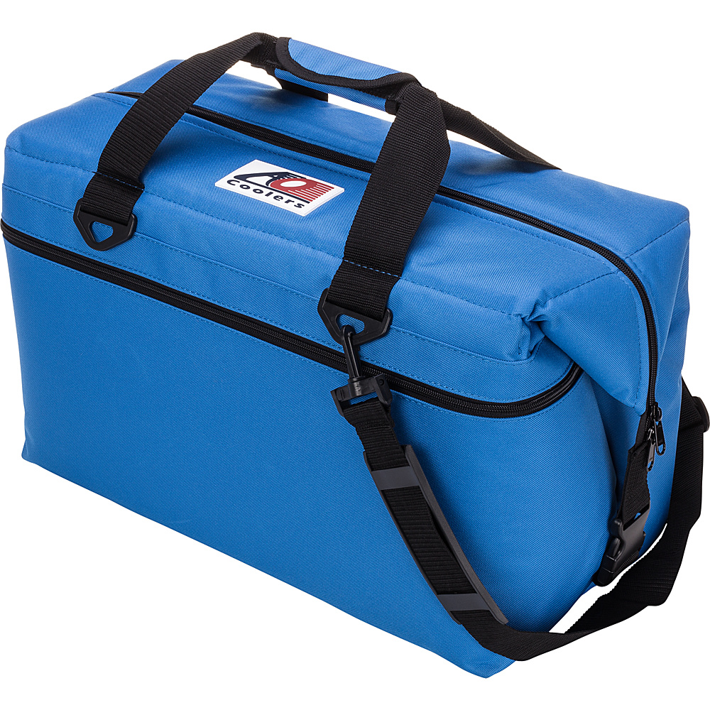 AO Coolers 36 Pack Canvas Soft Cooler Royal Blue AO Coolers Outdoor Coolers