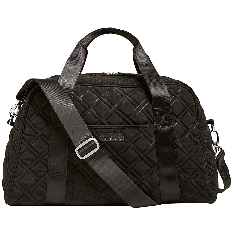 Vera Bradley Compact Sport Bag Solid Classic Black Vera Bradley Fabric Handbags