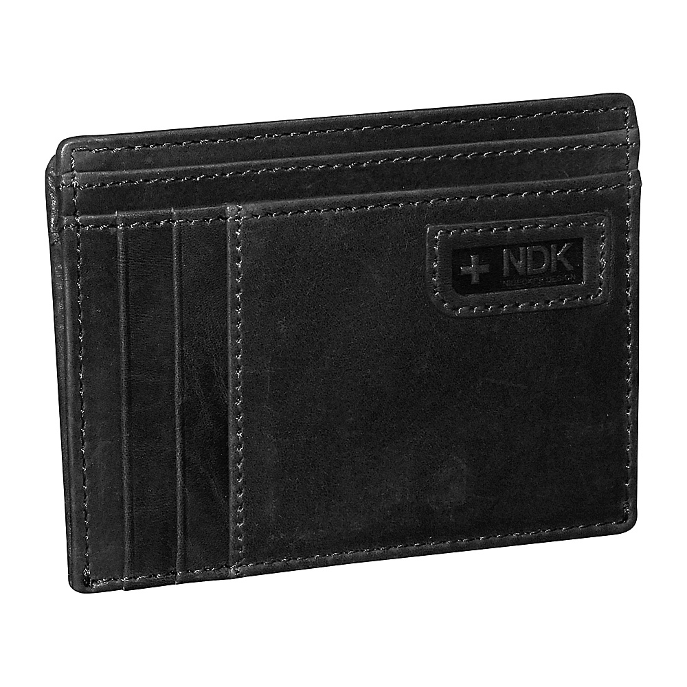 Nidecker Design Cosmopolitan Front Pocket Get Away Coal Nidecker Design Men s Wallets