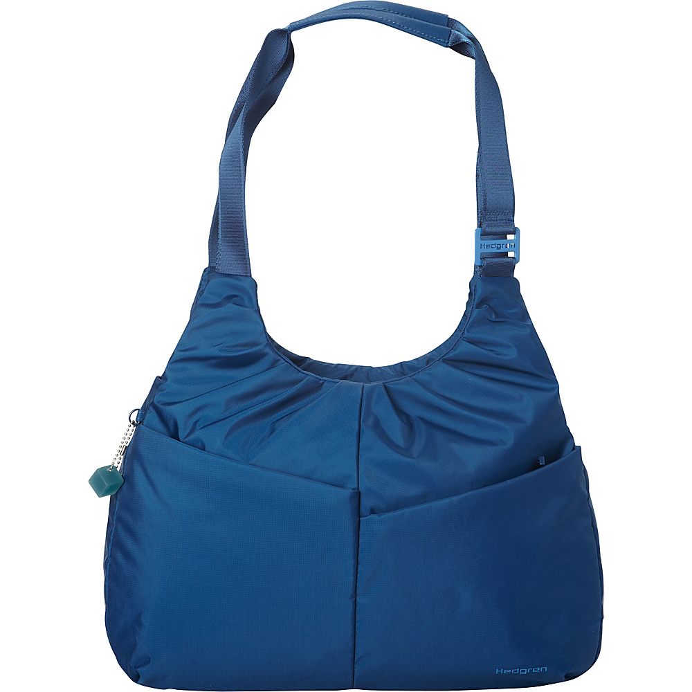 Hedgren Mind M Hobo 03 Version Morrocan Blue Hedgren Fabric Handbags