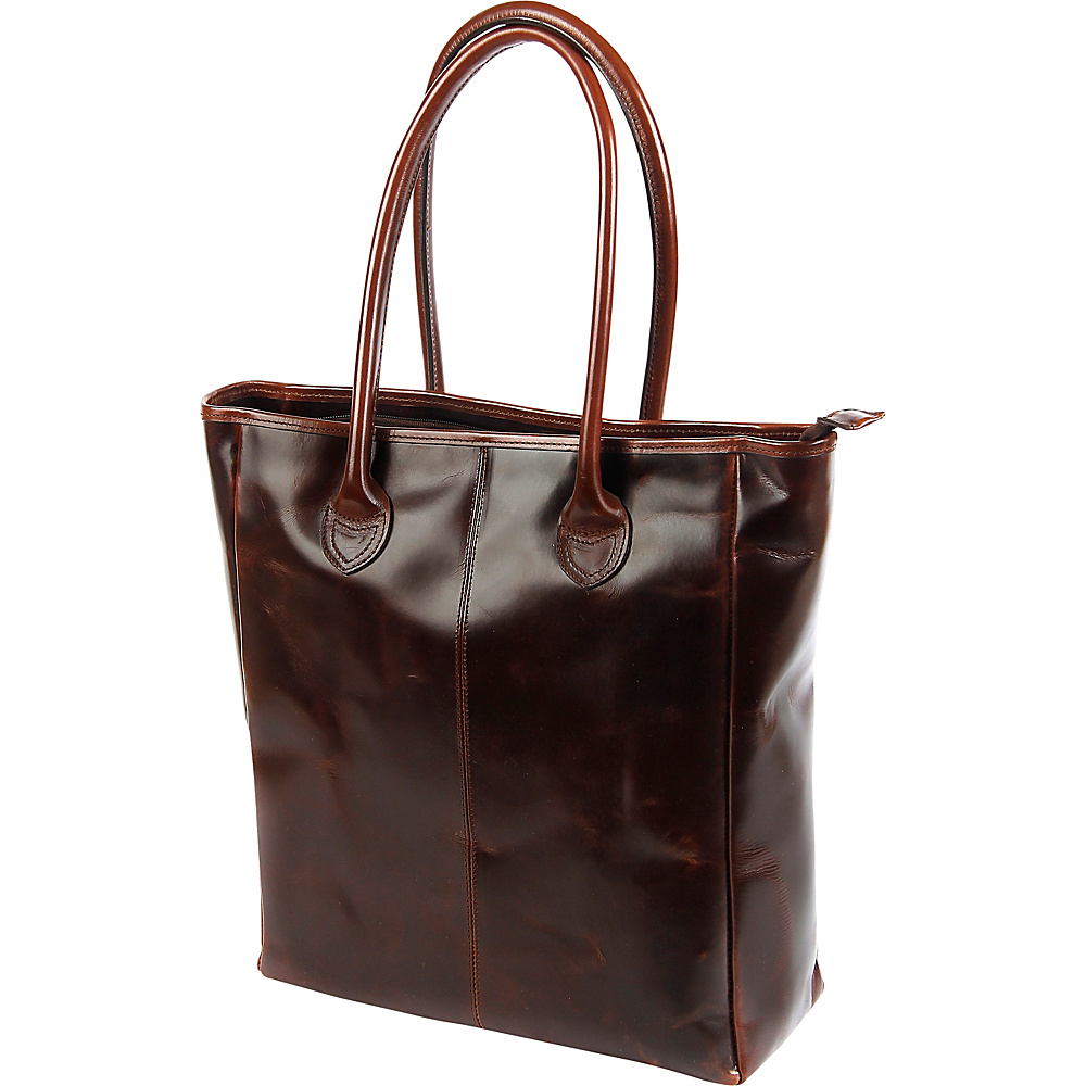 ClaireChase Large Tablet Tote Dark Brown ClaireChase Women s Business Bags