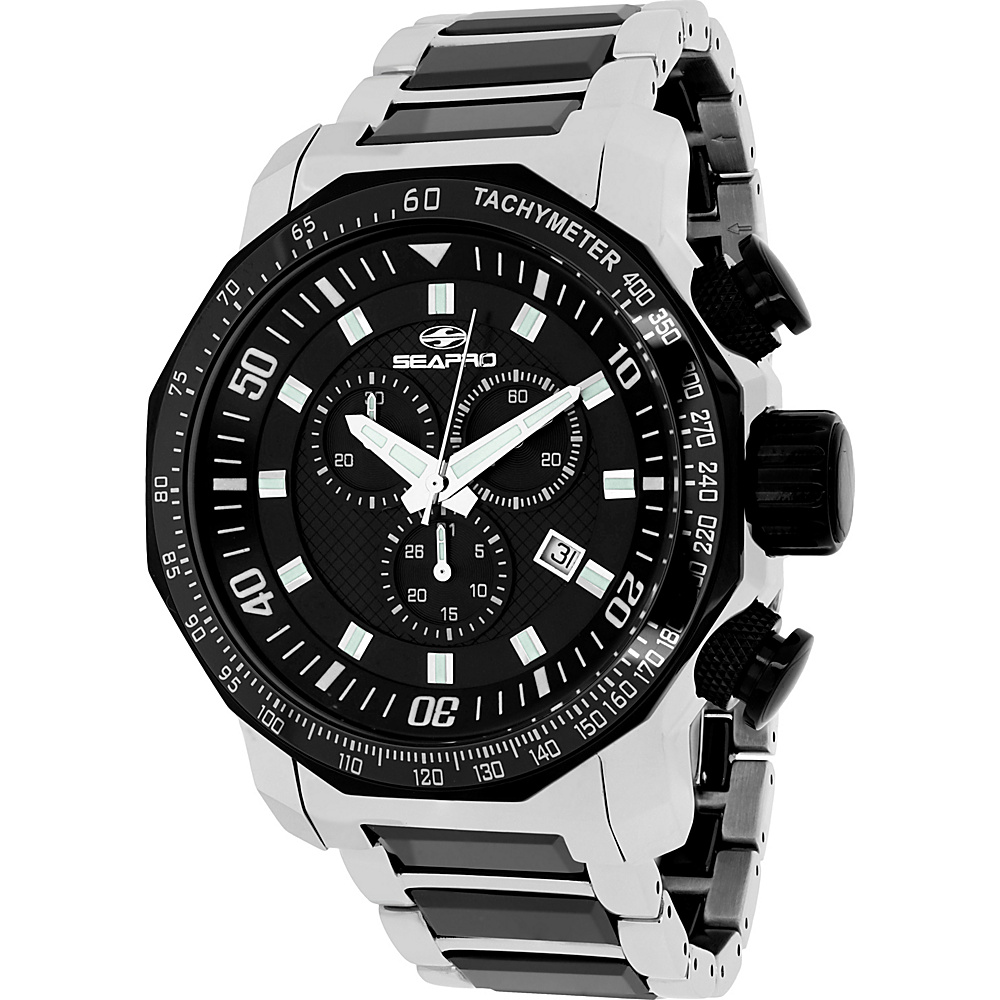Seapro Watches Men s Coral Watch Black Seapro Watches Watches