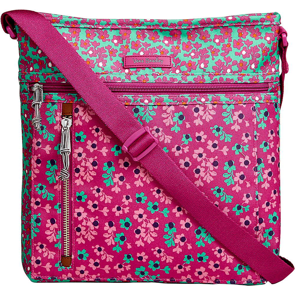 Vera Bradley Travel Ready Crossbody Ditsy Dot - Vera Bradley Fabric Handbags