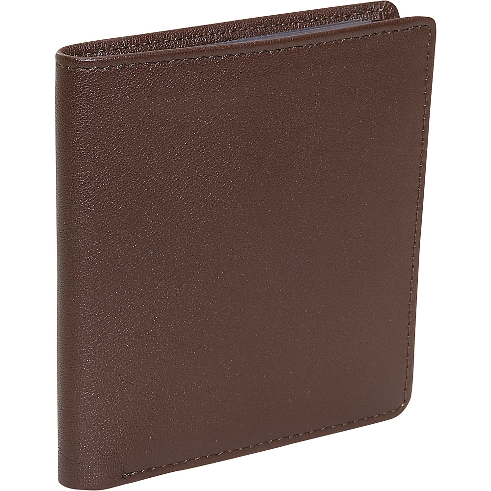 Royce Leather Men s Two Fold Wallet Coco