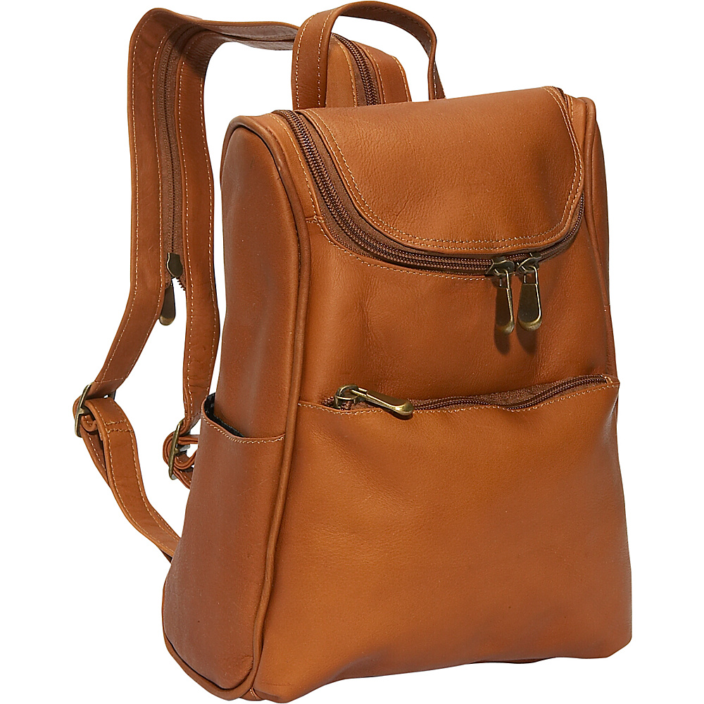 David King Co. Women s Small Backpack Tan David King Co. Leather Handbags