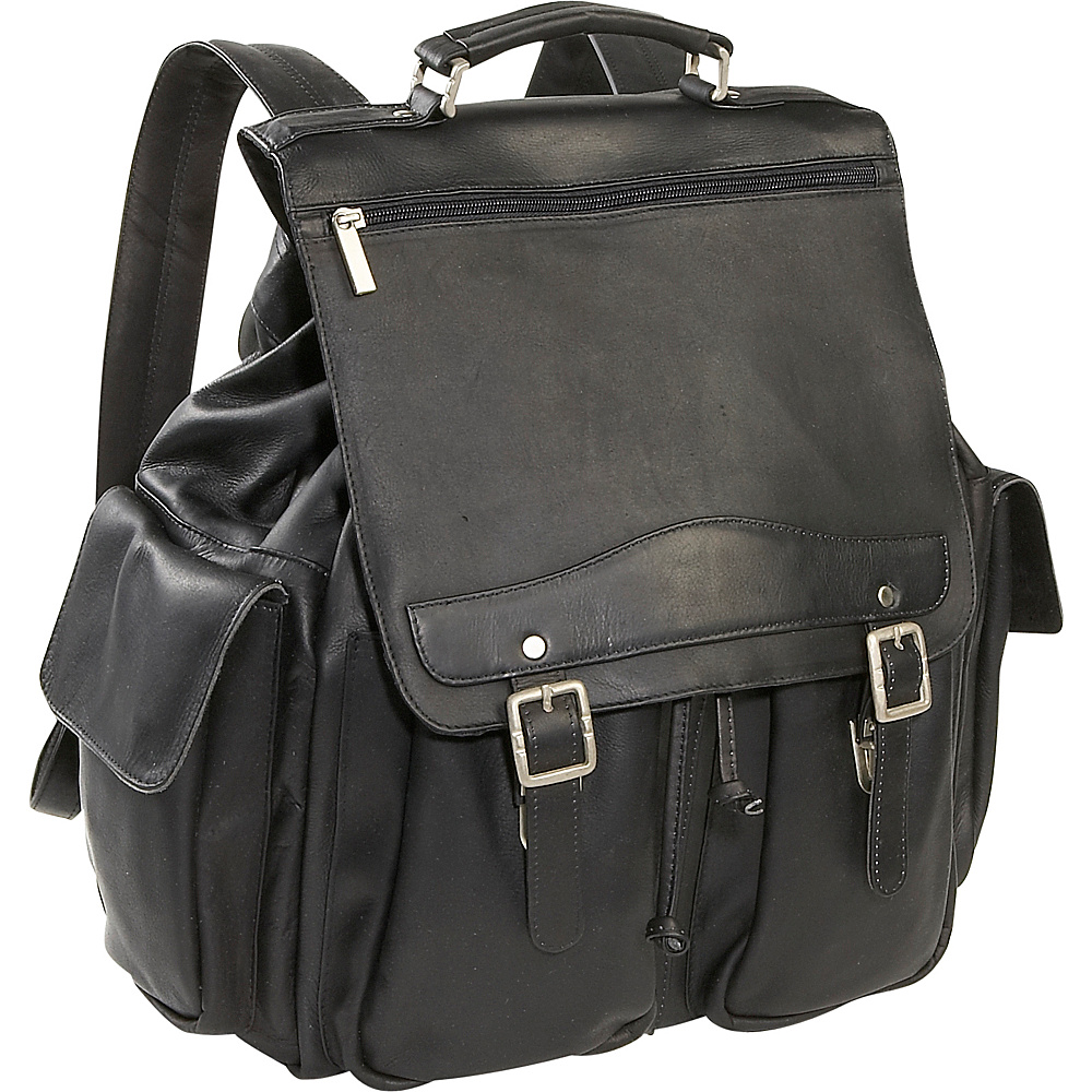 David King Co. Jumbo Top Handle Backpack Black