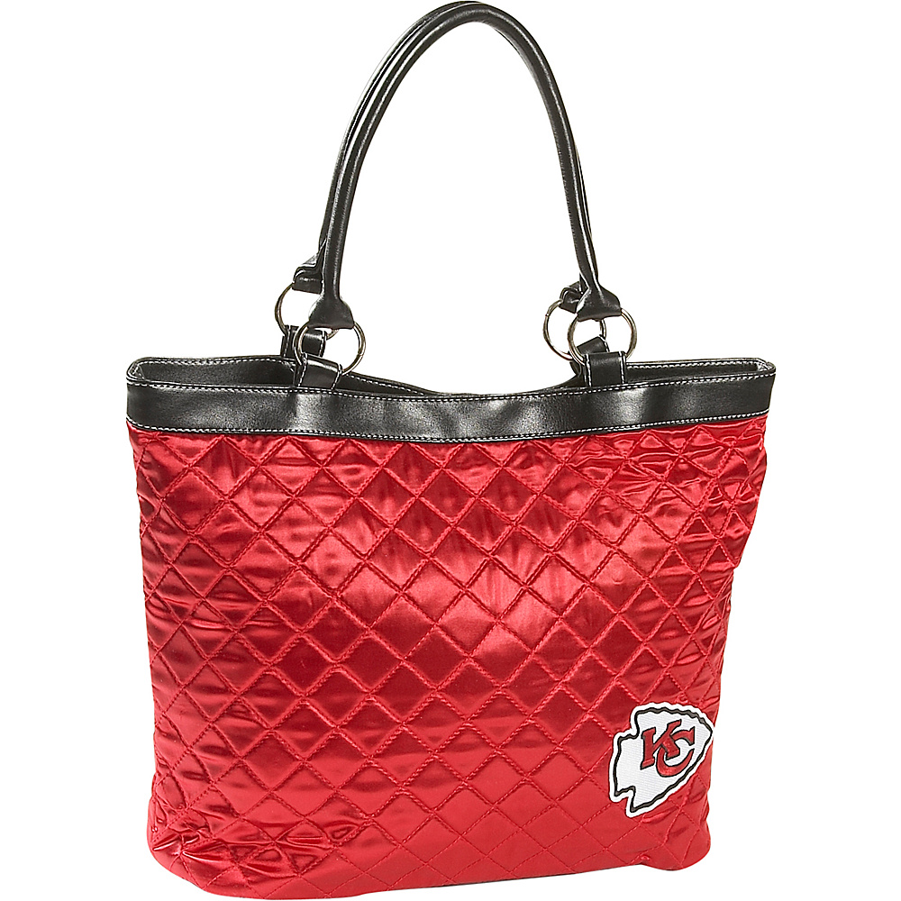 Littlearth Quilted Tote Kansas City Chiefs Kansas City Chiefs Littlearth Fabric Handbags