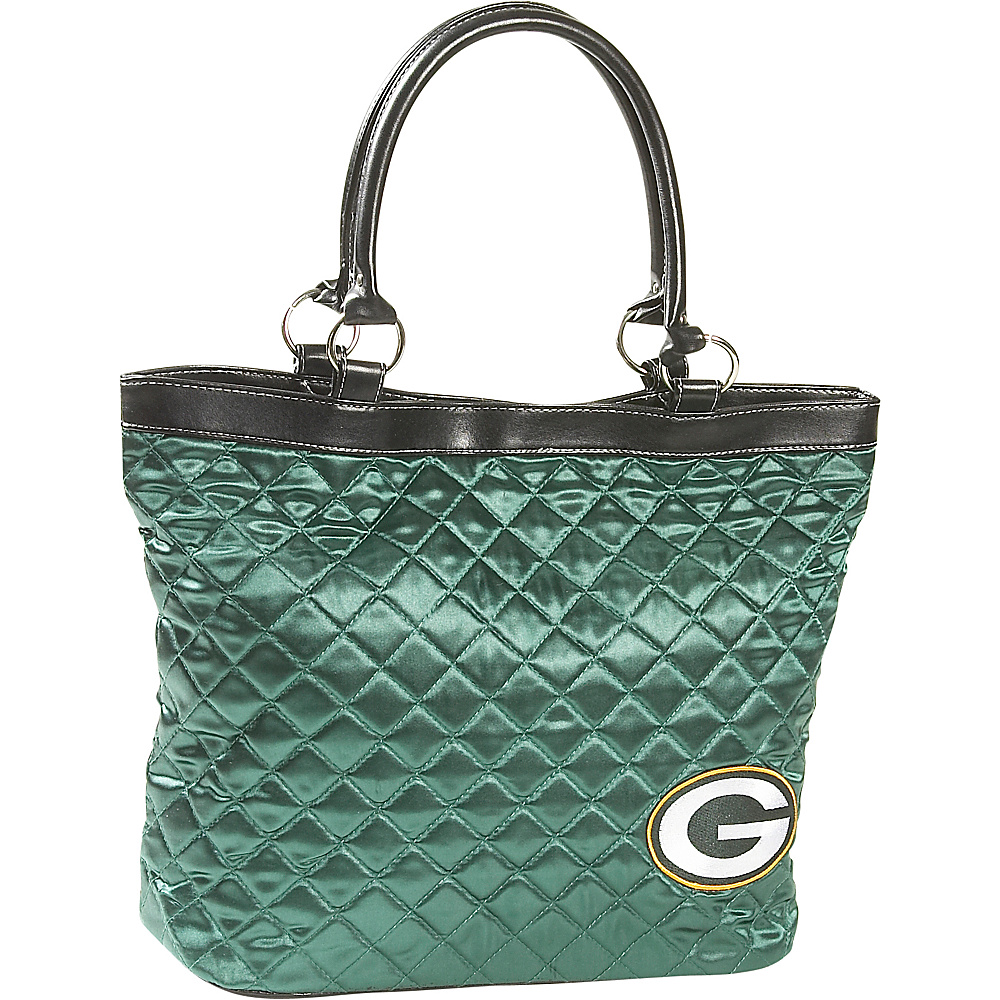 Littlearth Quilted Tote Green Bay Packers Green Bay Packers Littlearth Fabric Handbags