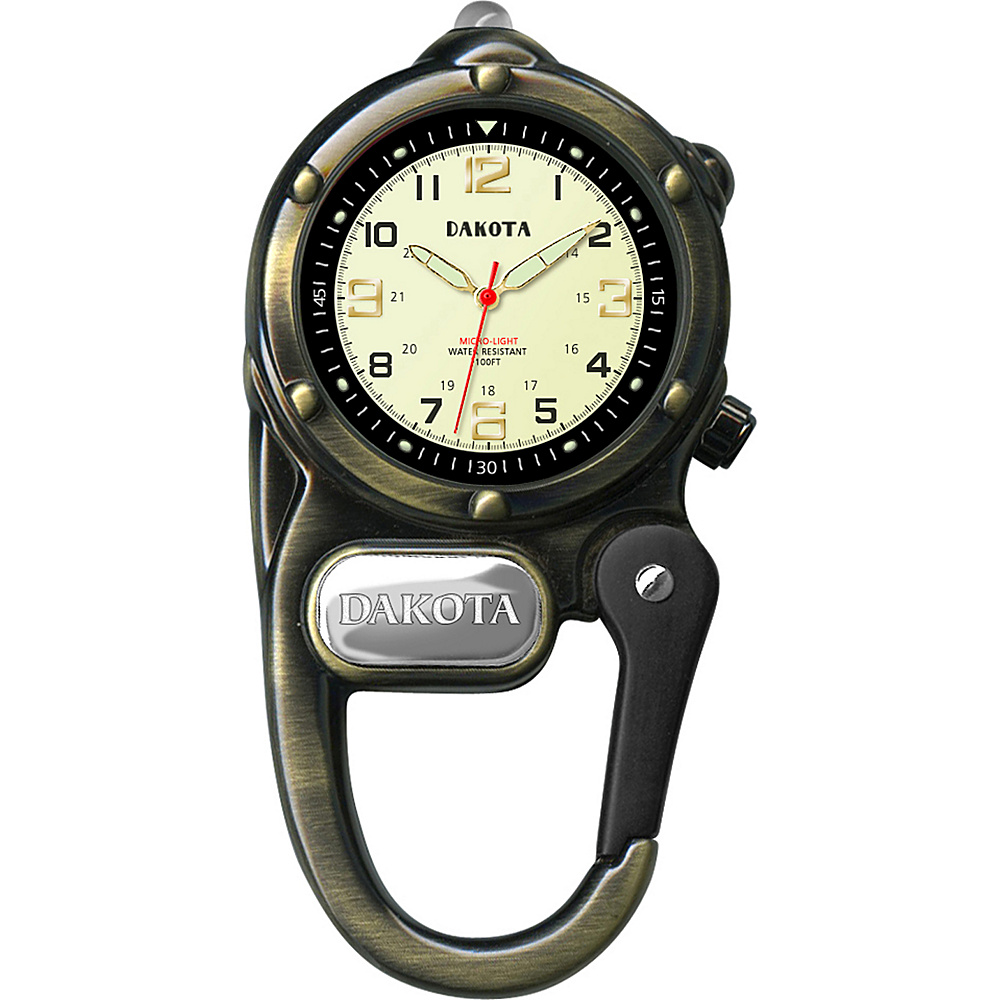 Dakota Watch Company Mini Clip Microlight Antique Brass Dakota Watch Company Watches