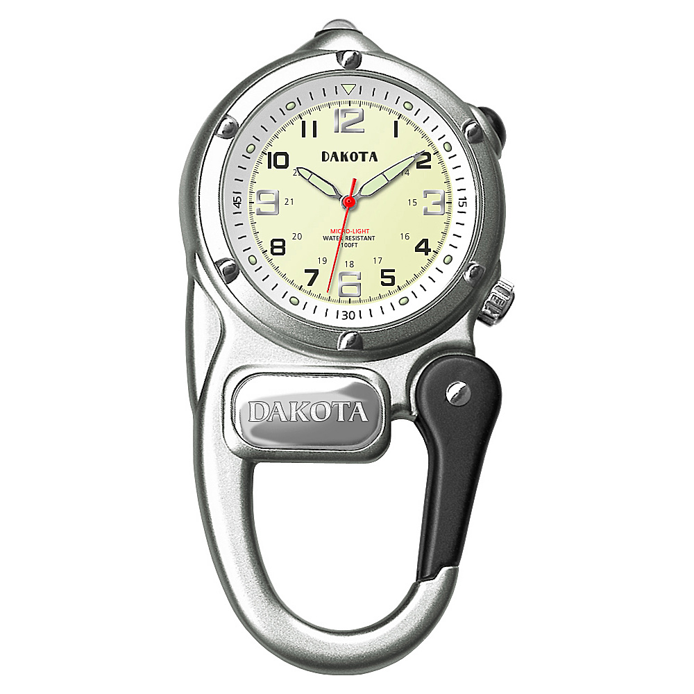 Dakota Watch Company Mini Clip Microlight Grey