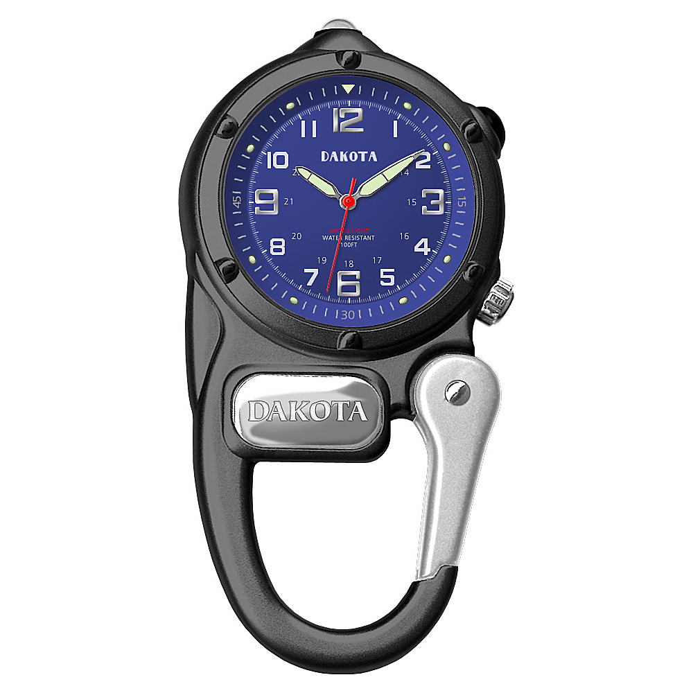 Dakota Watch Company Mini Clip Microlight Black Blue