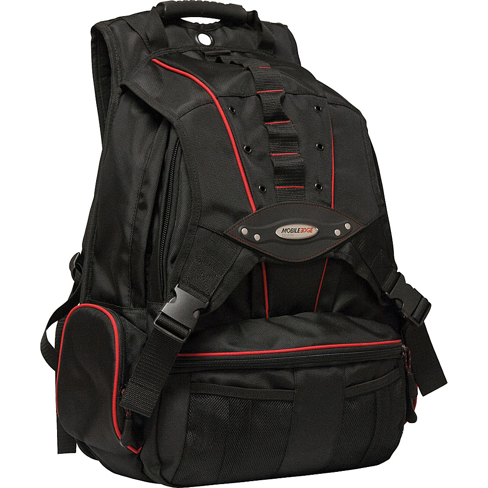 Mobile Edge Premium Laptop Backpack 17.3 Black Red Mobile Edge Business Laptop Backpacks