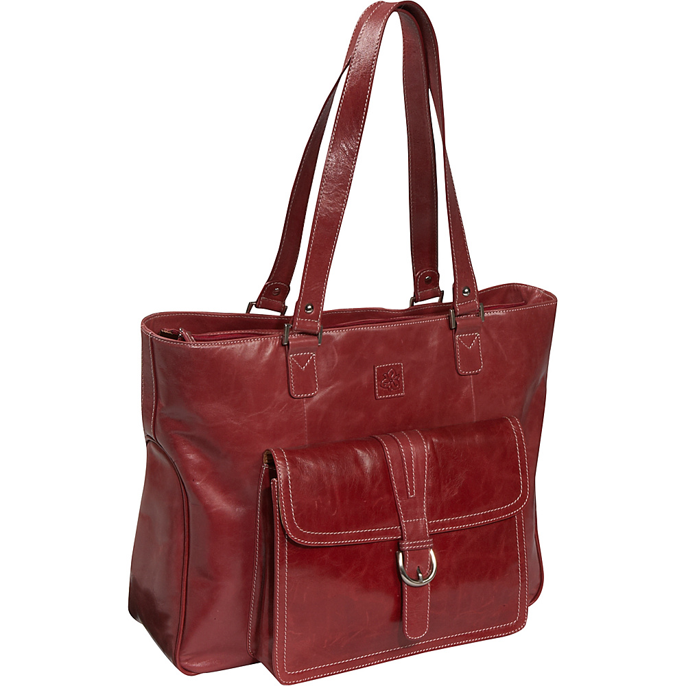 Clark Mayfield Stafford Vintage Leather Laptop Tote