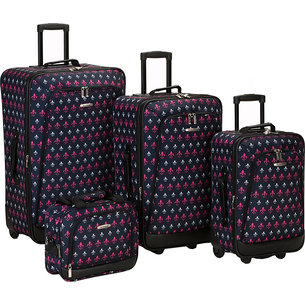 Rockland Luggage 4 Piece Metropolitan Luggage Set