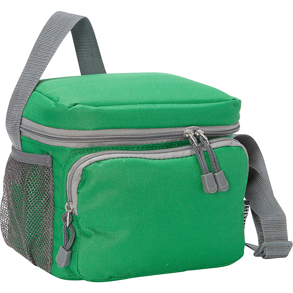 Everest Cooler Lunch Bag Emerald Green Grey Everest Travel Coolers