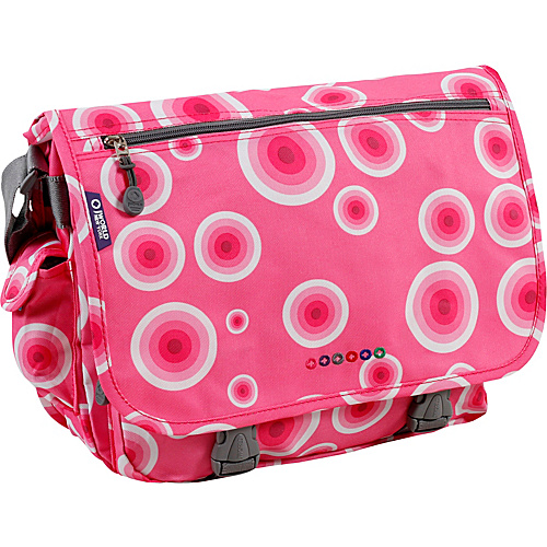 J World - Campus Messenger Bag - Pink Target