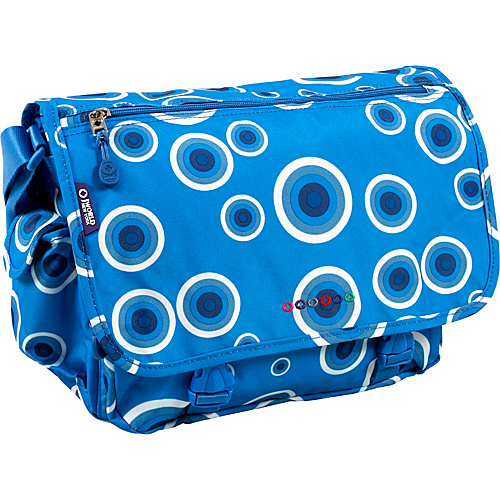 J World - Campus Messenger Bag - Blue Target