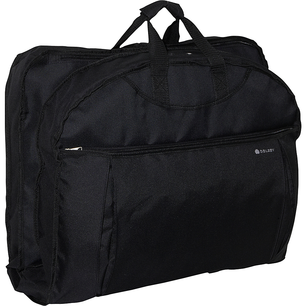 Delsey Helium 45 Mid Length Cover Black Delsey Garment Bags