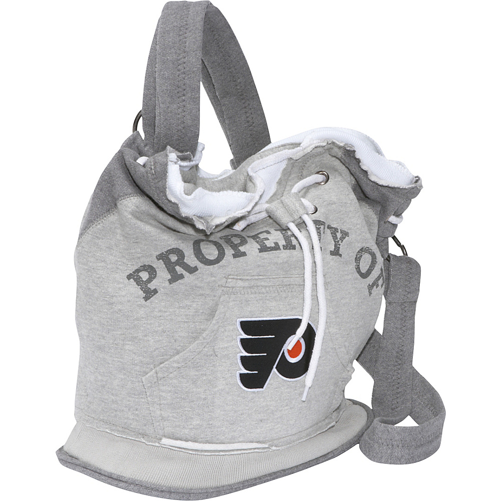 Littlearth NHL Hoodie Duffel Grey Philadelphia Flyers Philadelphia Flyers Littlearth Fabric Handbags