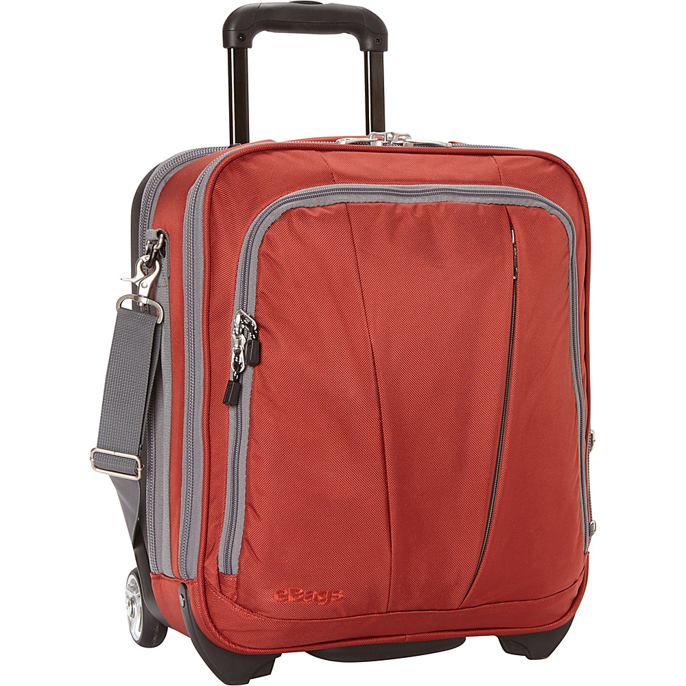 eBags TLS Vertical Mobile Office Sinful Red eBags Wheeled Business Cases