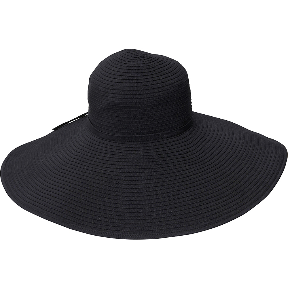 San Diego Hat Ribbon Braid Hat XL Brim Black