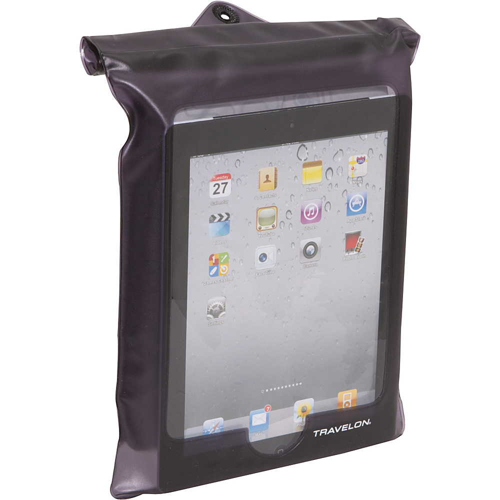 Travelon Waterproof iPad Pouch Charcoal