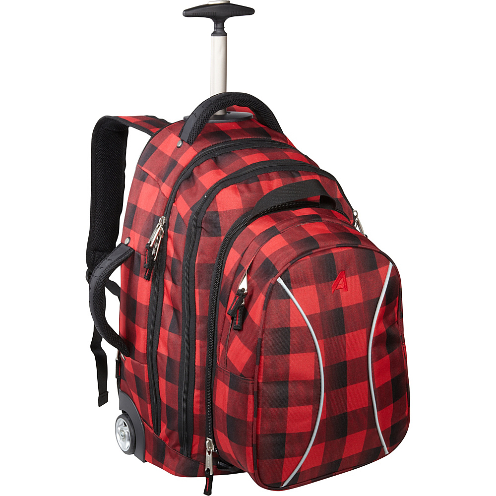 Athalon Wheeling Backpack Lumberjack Athalon Rolling Backpacks