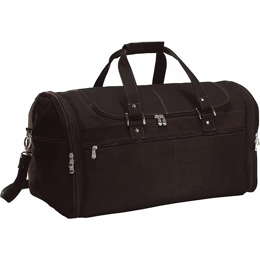 David King Co. Deluxe Extra Large Multi Pocket Duffel Cafe David King Co. Travel Duffels