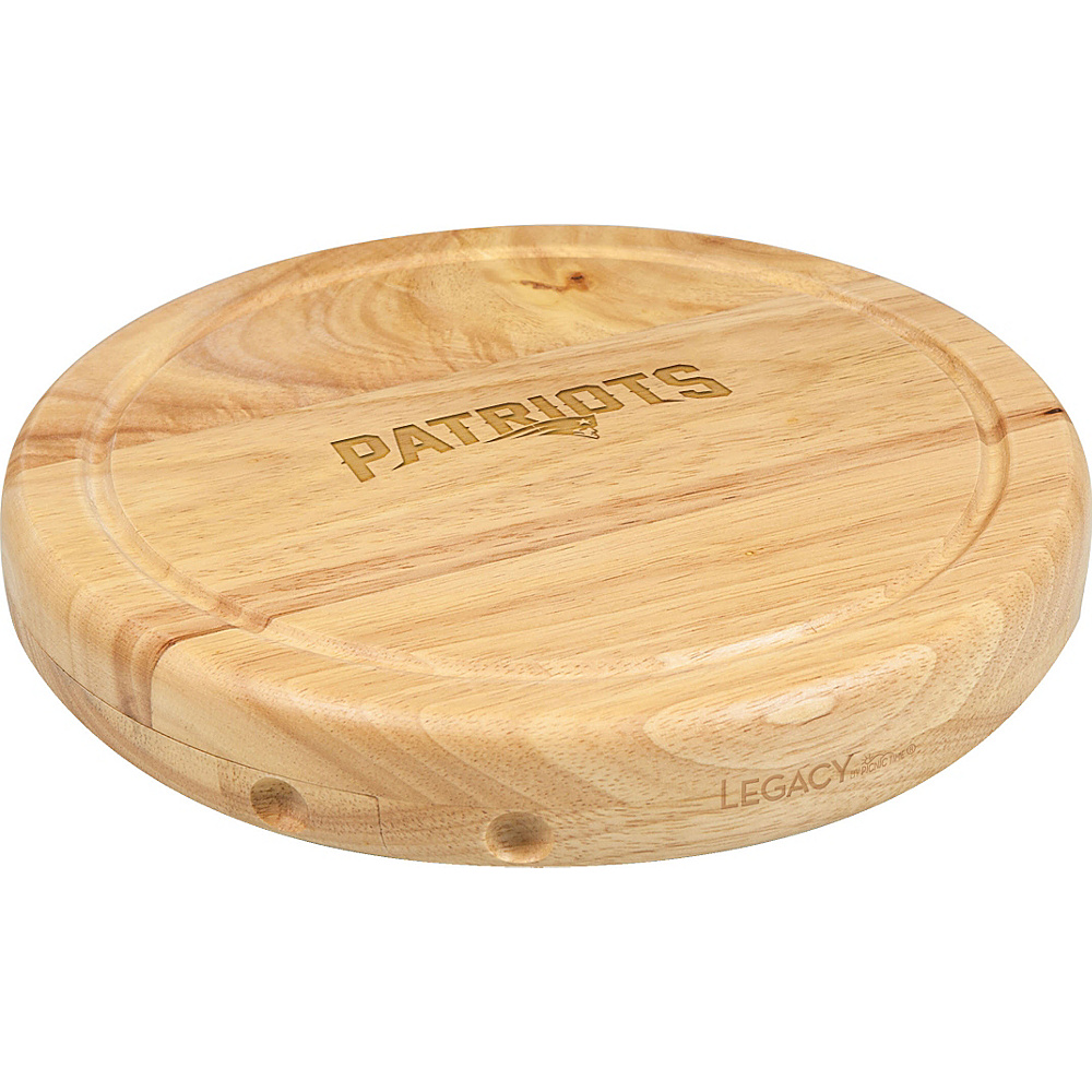 Picnic Time New England Patriots Cheese Board Set New England Patriots Picnic Time Outdoor Accessories