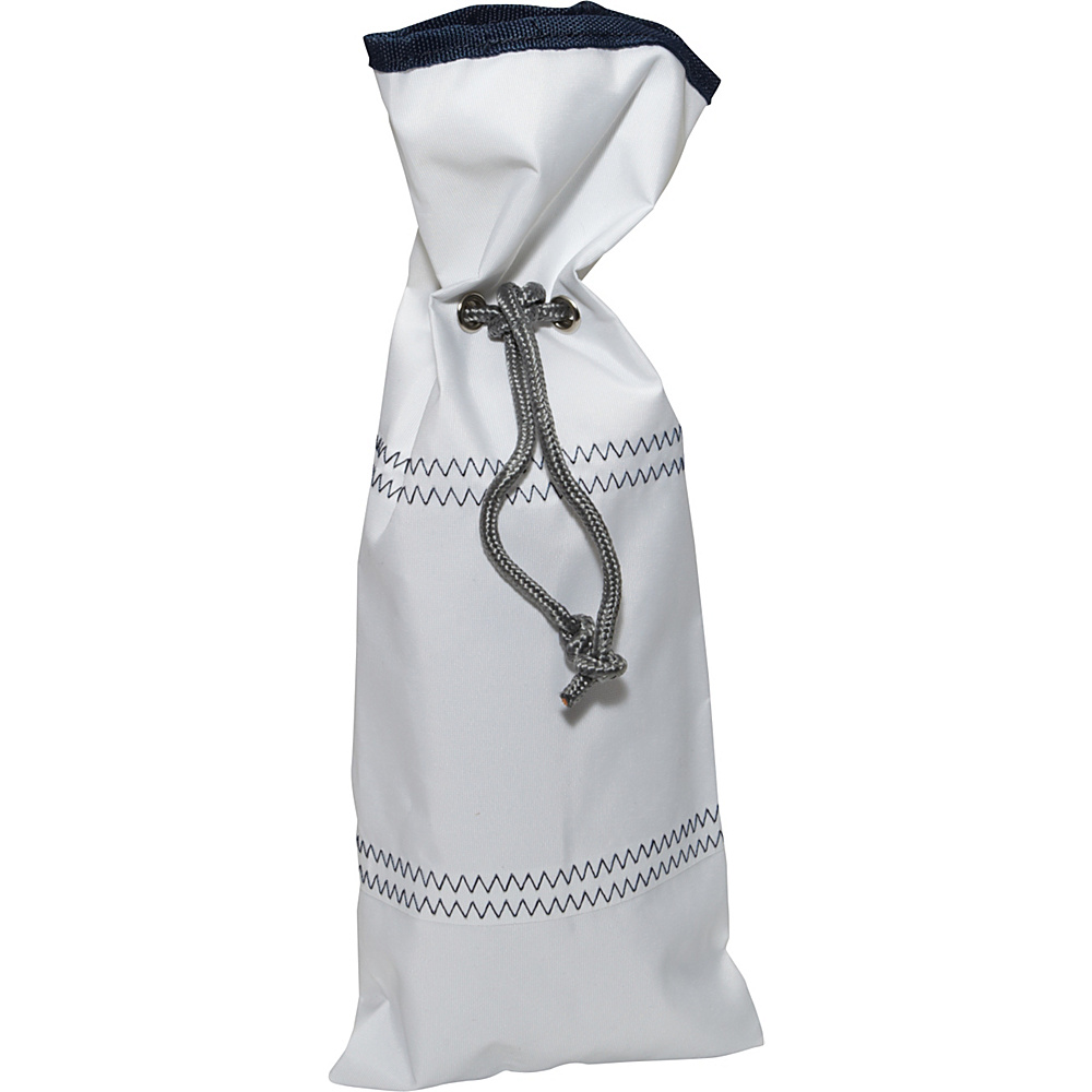 SailorBags Sailcloth Wine Bag White SailorBags Outdoor Accessories
