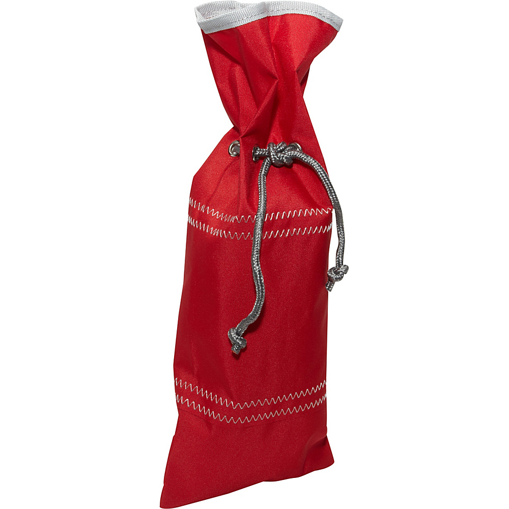 SailorBags Sailcloth Wine Bag Red SailorBags Outdoor Accessories