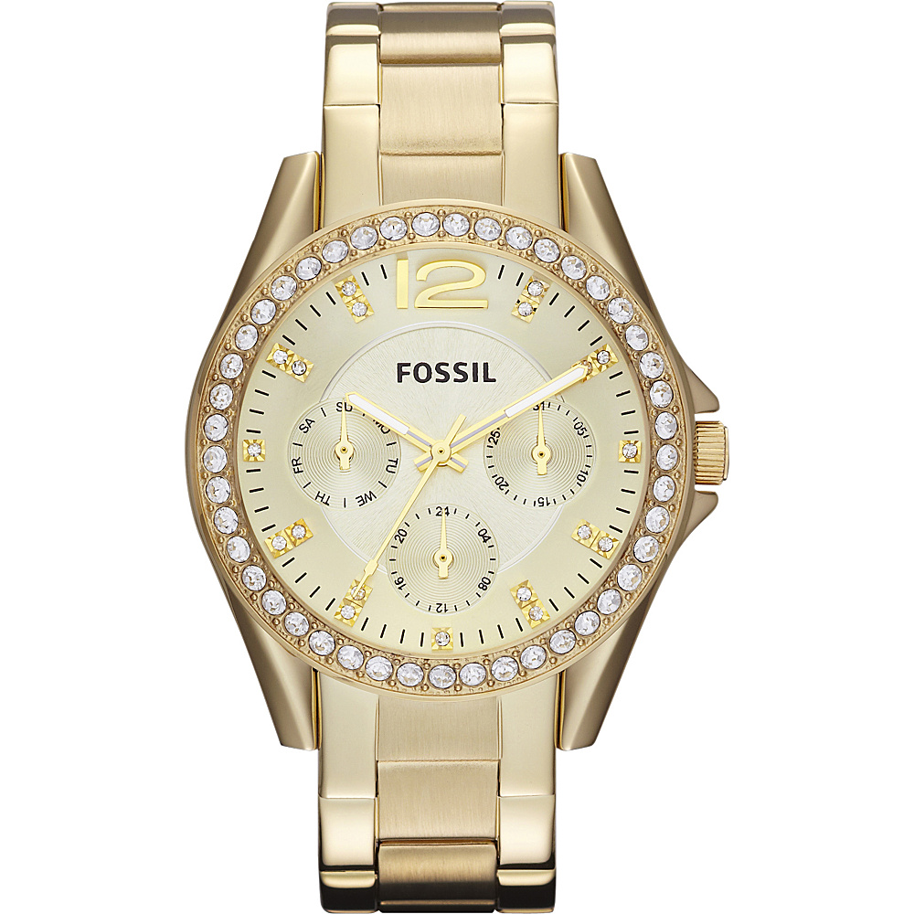 Fossil Riley Gold Fossil Watches