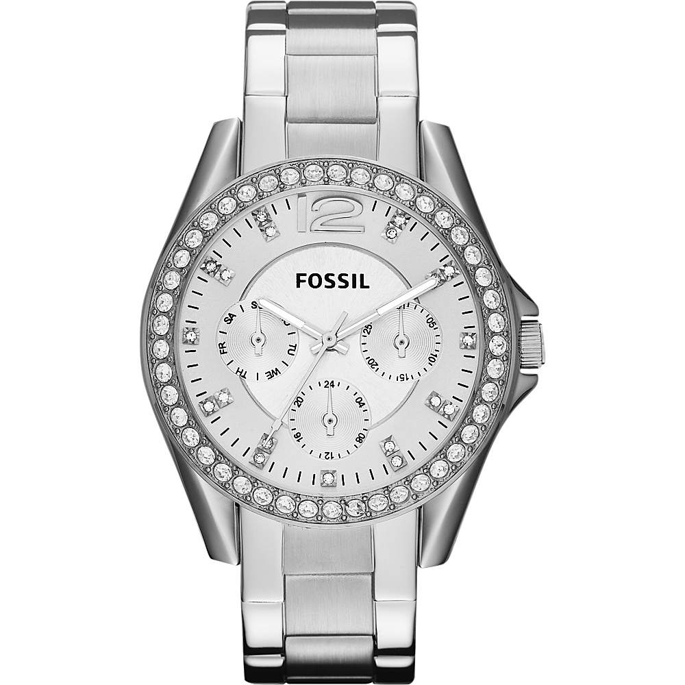 Fossil Riley Silver Fossil Watches