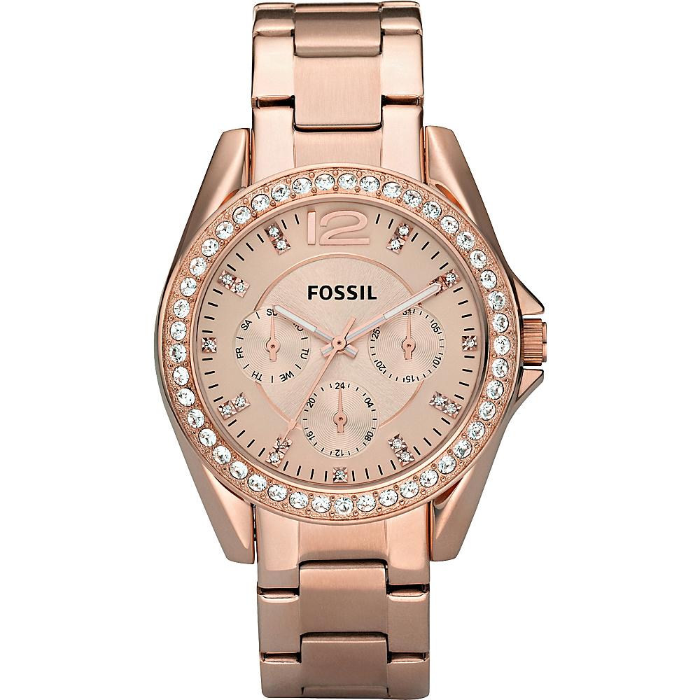 Fossil Riley Rose Gold Fossil Watches